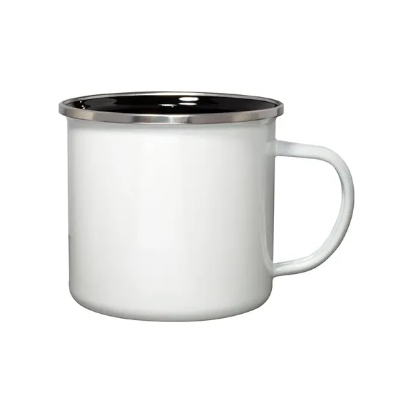 16.9 oz Iron And Stainless Steel Log Cabin Mug