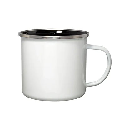 16.9 oz Iron And Stainless Steel Log Cabin Mug