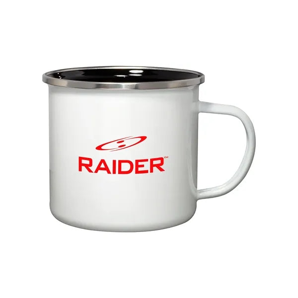 16.9 oz Iron And Stainless Steel Log Cabin Mug