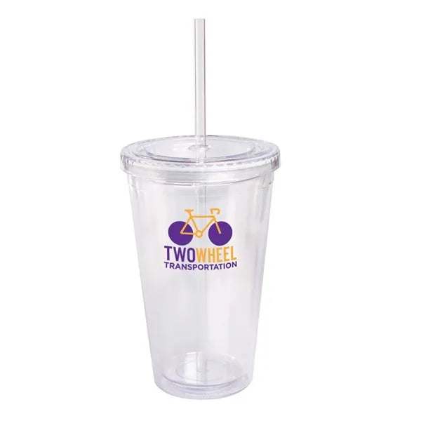 16 oz Double Wall Cool Acrylic Tumbler