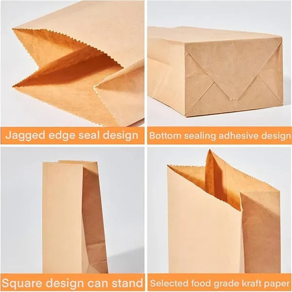 Grease-Resistant Kraft Paper Bags