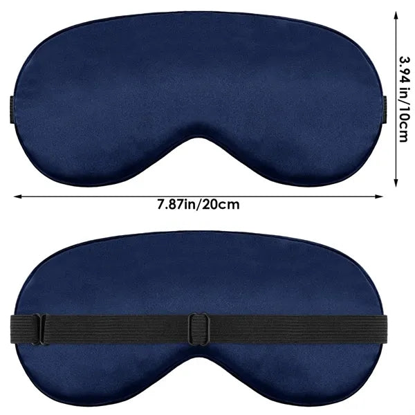 Silk Sleeping Eye Mask with Adjustable Strap