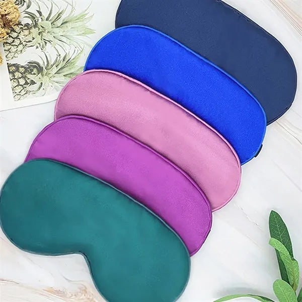 Silk Sleeping Eye Mask with Adjustable Strap