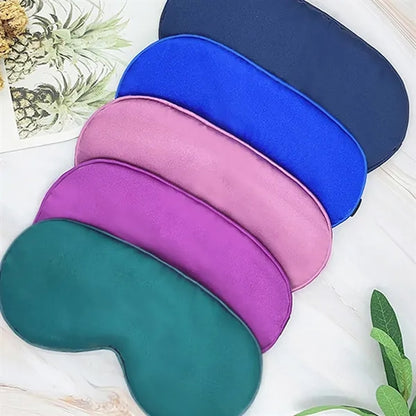 Silk Sleeping Eye Mask with Adjustable Strap