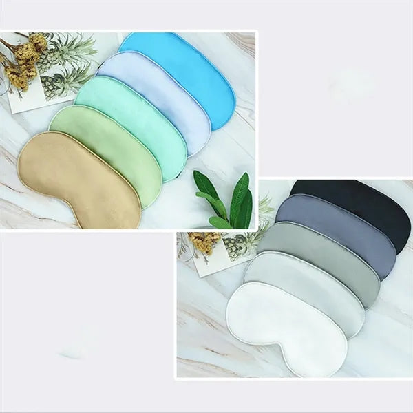 Silk Sleeping Eye Mask with Adjustable Strap