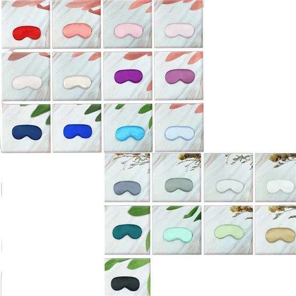 Silk Sleeping Eye Mask with Adjustable Strap