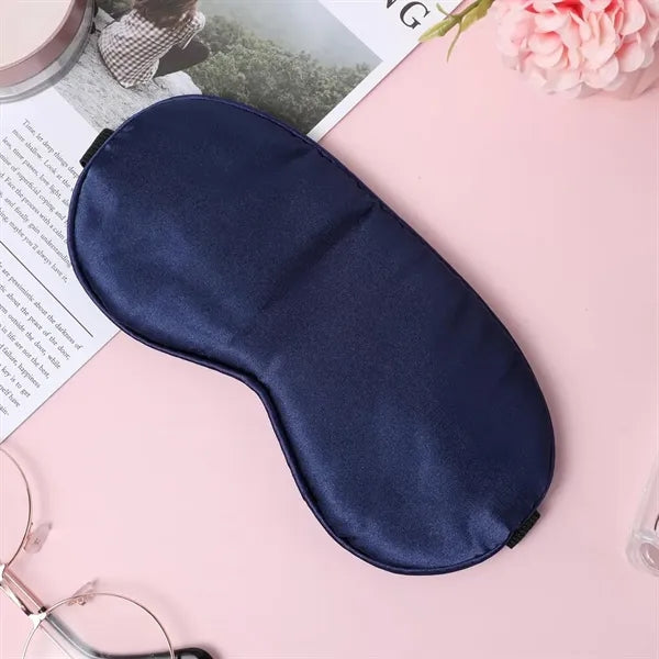 Silk Sleeping Eye Mask with Adjustable Strap