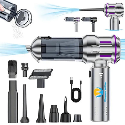 High-Power Wireless Suction Handheld Car Vacuum Cleaner