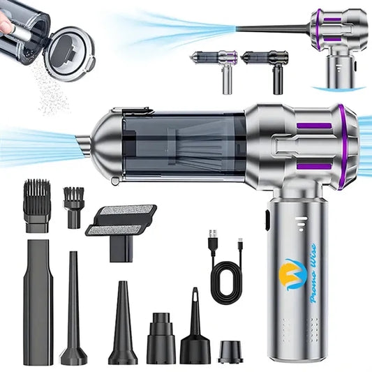 High-Power Wireless Suction Handheld Car Vacuum Cleaner