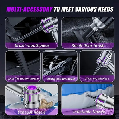 High-Power Wireless Suction Handheld Car Vacuum Cleaner