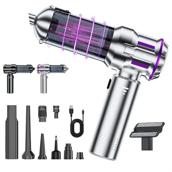 High-Power Wireless Suction Handheld Car Vacuum Cleaner