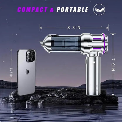 High-Power Wireless Suction Handheld Car Vacuum Cleaner