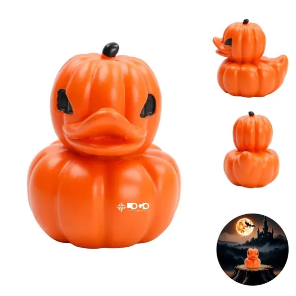 Pumpkin Duck Statue