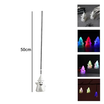 LED Flashing Ghost Necklace