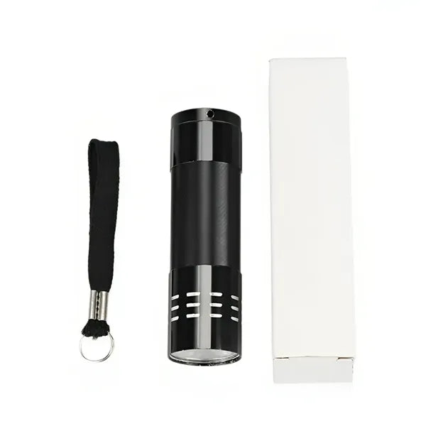 9 LED Mini Flashlight Aluminum