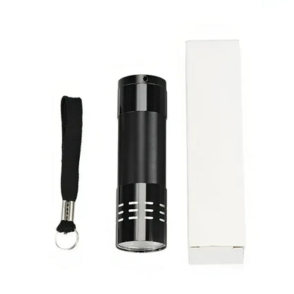9 LED Mini Flashlight Aluminum
