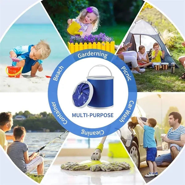 Outdoor Travel Multi-Function Car-Specific Folding Bucket