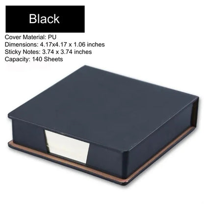 Leather Sticky Notes Holder