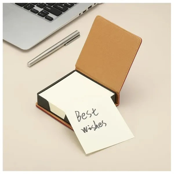 Leather Sticky Notes Holder