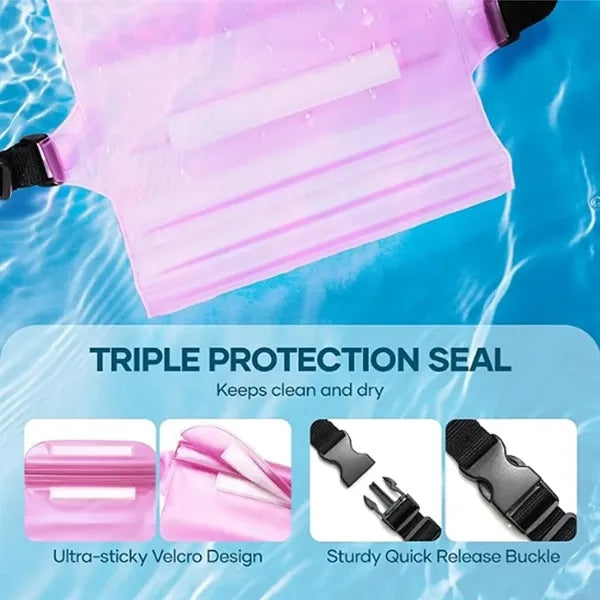 Touch Screen Transparent Sealed Mobile Phone Waterproof Bag