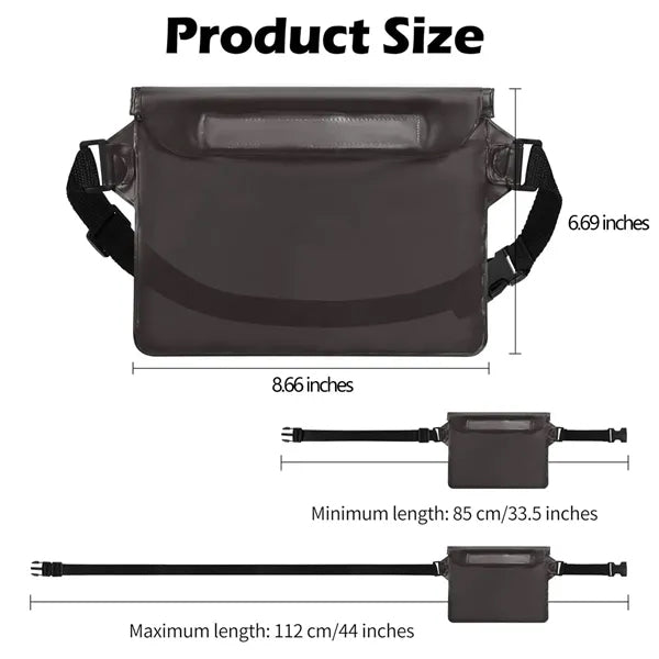 Touch Screen Transparent Sealed Mobile Phone Waterproof Bag