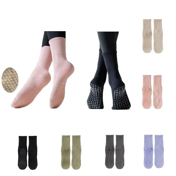 Non Slip Pilates Yoga Grip Socks