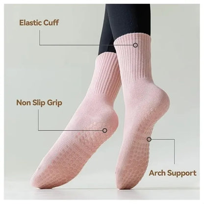 Non Slip Pilates Yoga Grip Socks