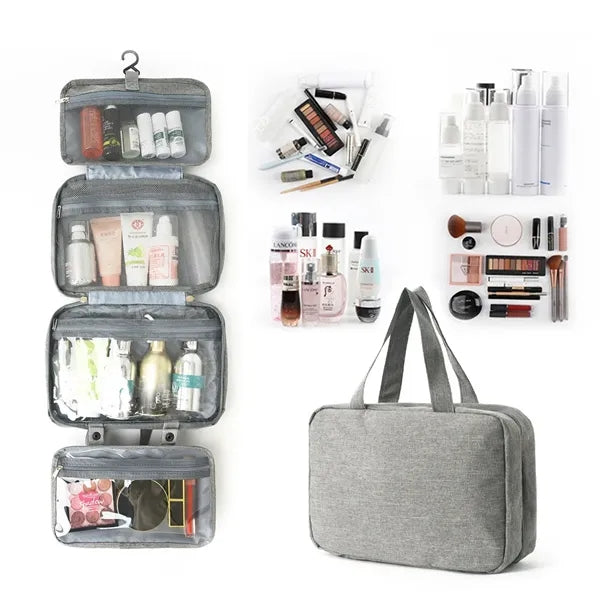 Waterproof Foldable Wet And Dry Separation Toiletry Bag