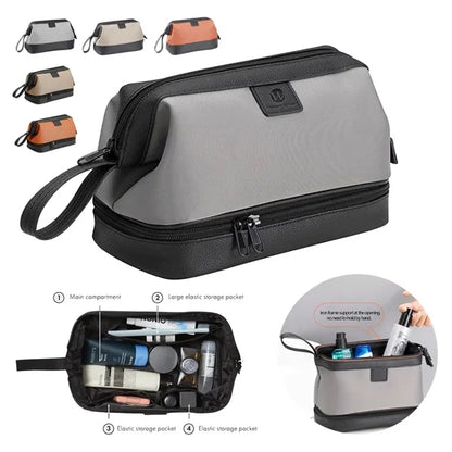 Large Capacity Wet Dry Separation Waterproof Toiletries Bag