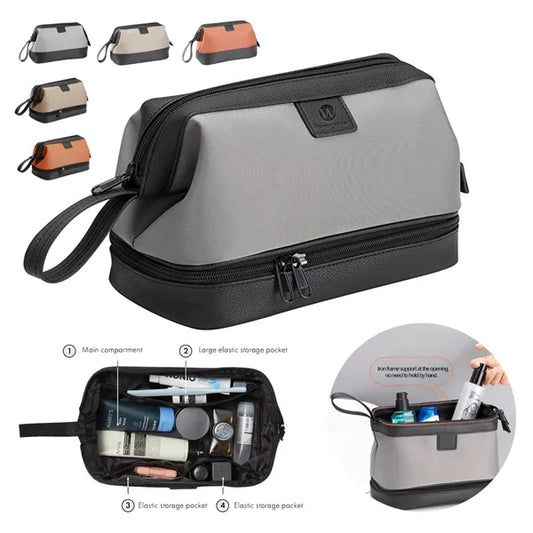 Large Capacity Wet Dry Separation Waterproof Toiletries Bag
