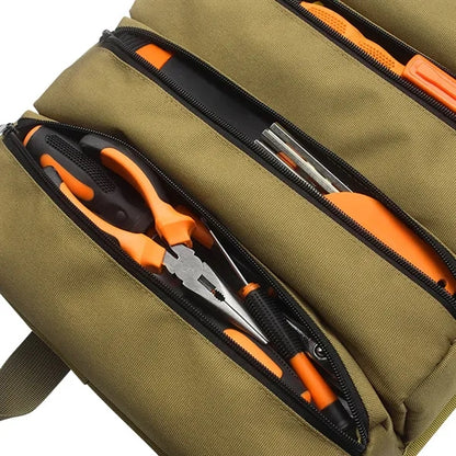 Car Portable Hardware Roll-Up Tool Bag With Handle