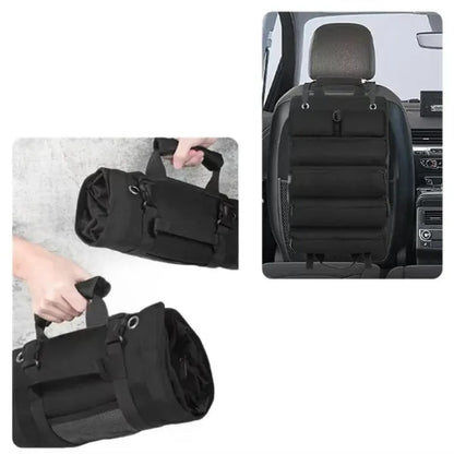 Car Portable Hardware Roll-Up Tool Bag With Handle