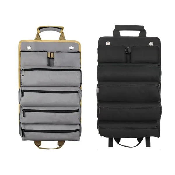 Car Portable Hardware Roll-Up Tool Bag With Handle