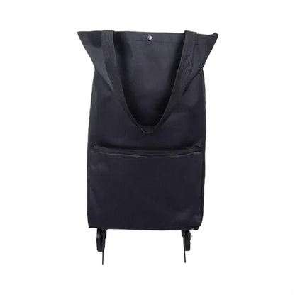 Multifunctional hand-pull foldable portable shopping cart