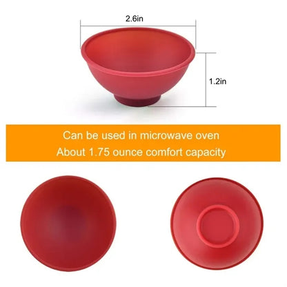 Colorful Mini Silicone Heat Resistant Pinch Bowls