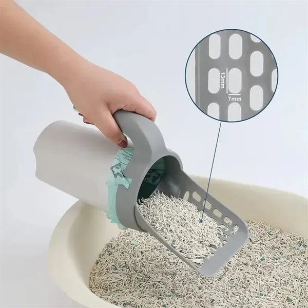 Cat Litter Scooper with Holder