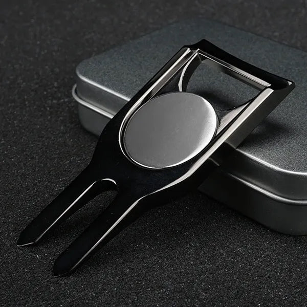 Golf Greens Fork Turf Repair Tool with Bottle Opener