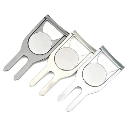 Golf Greens Fork Turf Repair Tool with Bottle Opener