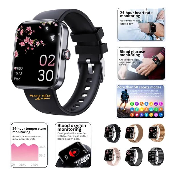 Multifunctional Smart Health Monitoring Sports Watch