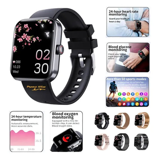 Multifunctional Smart Health Monitoring Sports Watch