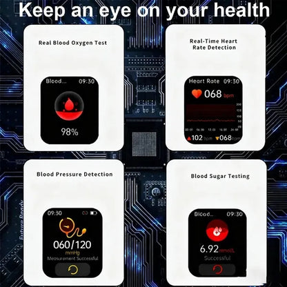 Multifunctional Smart Health Monitoring Sports Watch