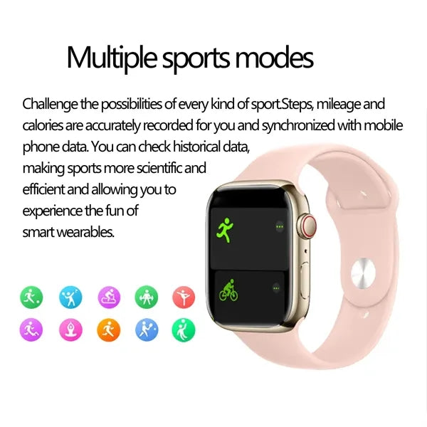 Full-Featured Bluetooth Phone Smart Sports Watch