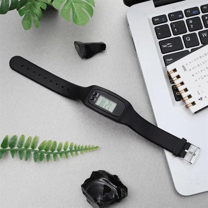 Multifunctional Silicone Led Electronic Pedometer Bracelet