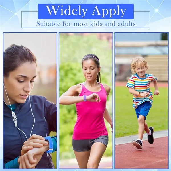 Multifunctional Silicone Led Electronic Pedometer Bracelet