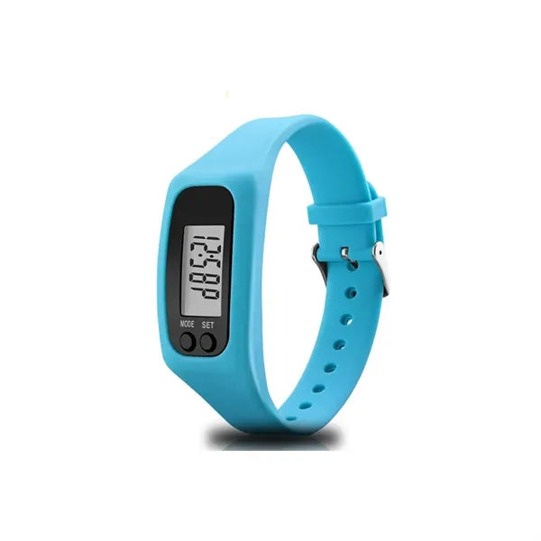 Multifunctional Silicone Led Electronic Pedometer Bracelet