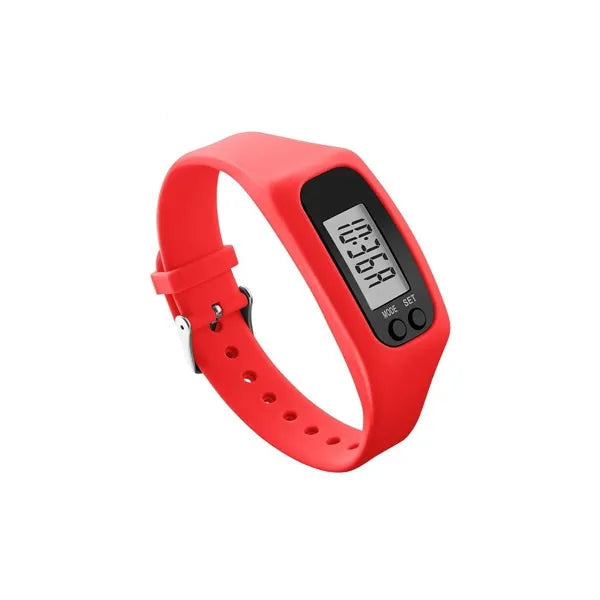 Multifunctional Silicone Led Electronic Pedometer Bracelet