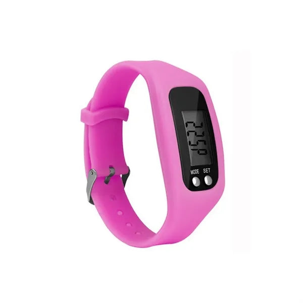 Multifunctional Silicone Led Electronic Pedometer Bracelet