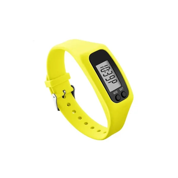 Multifunctional Silicone Led Electronic Pedometer Bracelet