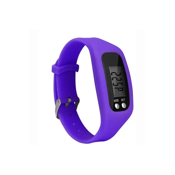 Multifunctional Silicone Led Electronic Pedometer Bracelet