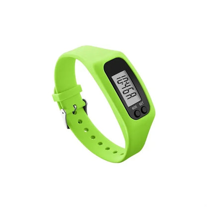 Multifunctional Silicone Led Electronic Pedometer Bracelet